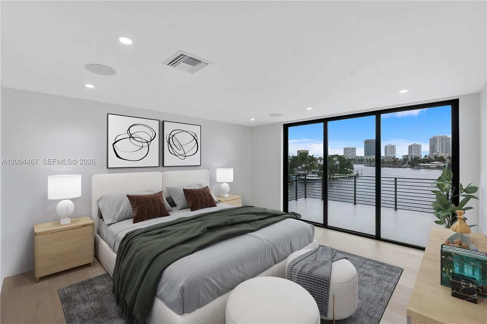 Second floor (virtually staged)