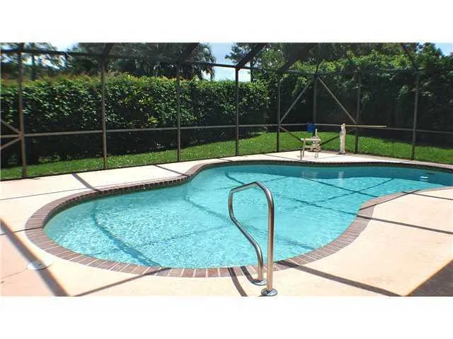 heated pool