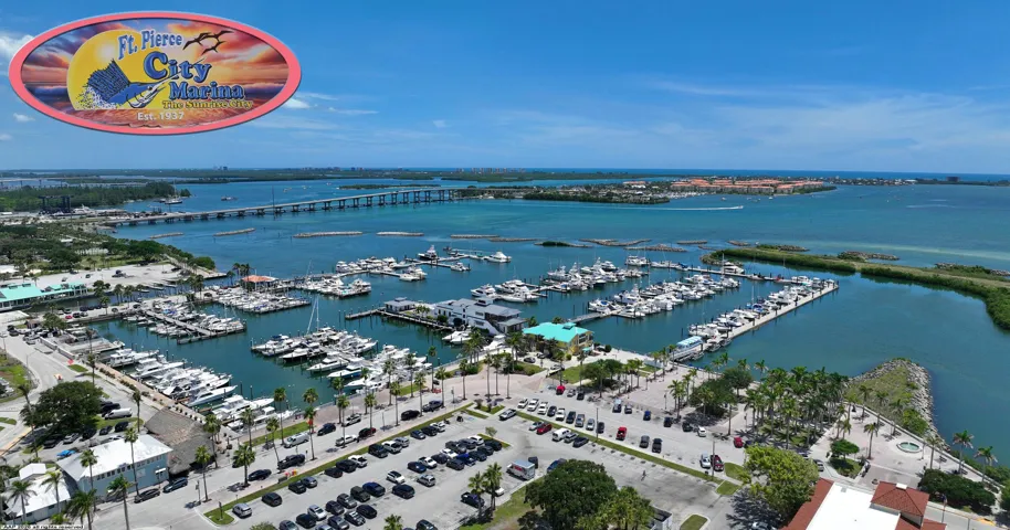 Fort Pierce City Marina aerial a AAP 202