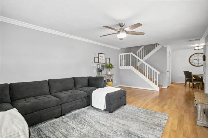 Crown molding accents throughout