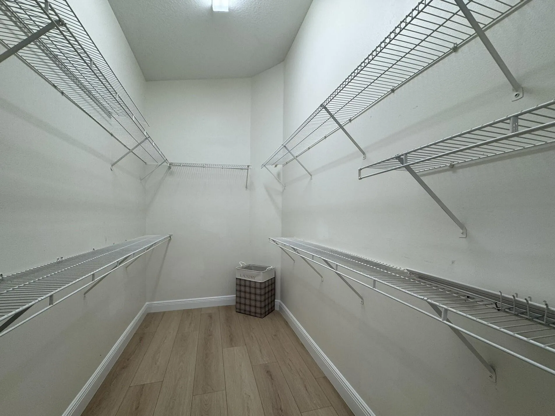 Walk-in Closet in the Primary Bedroom