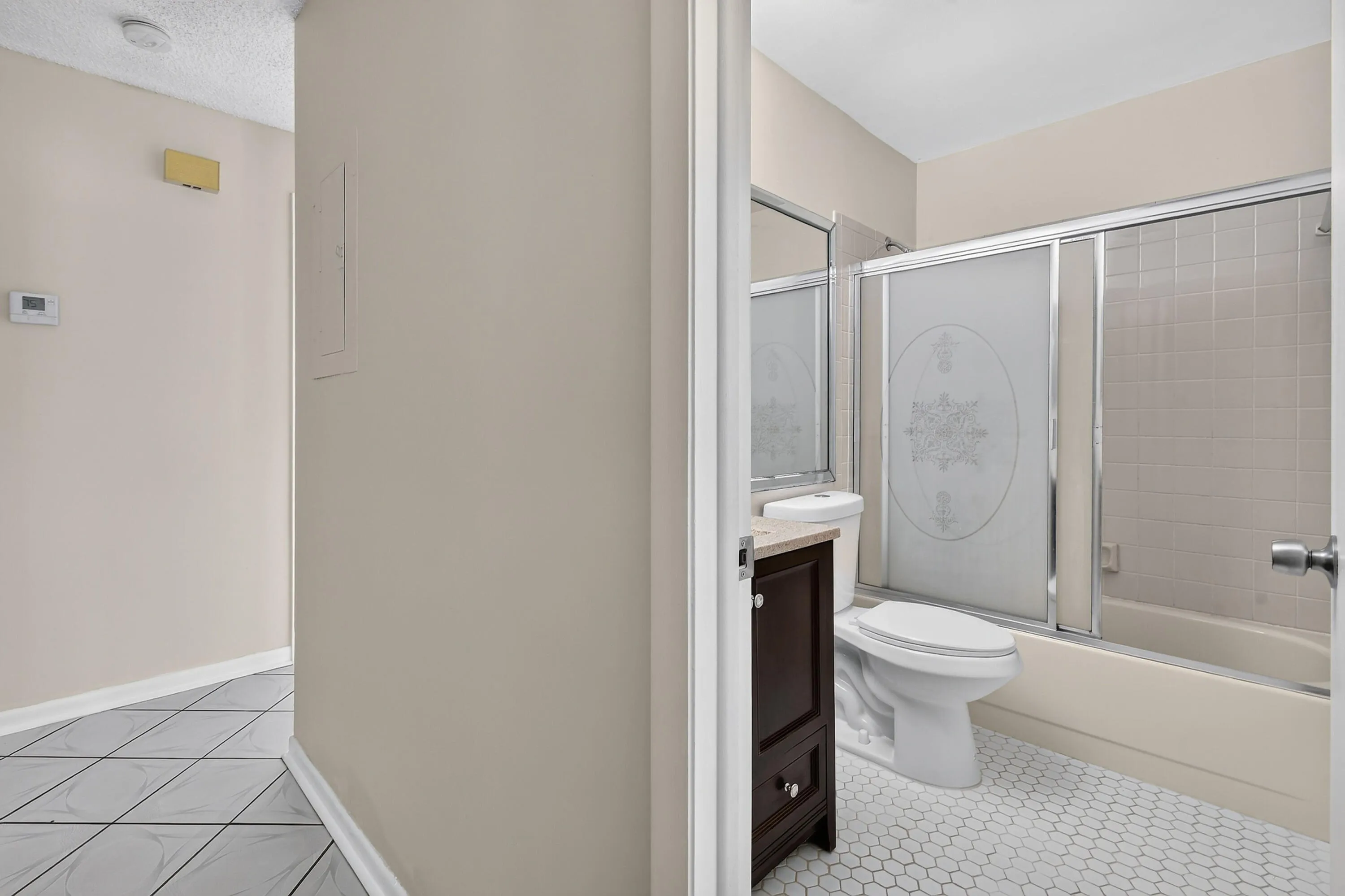 Hallway to Guest bath
