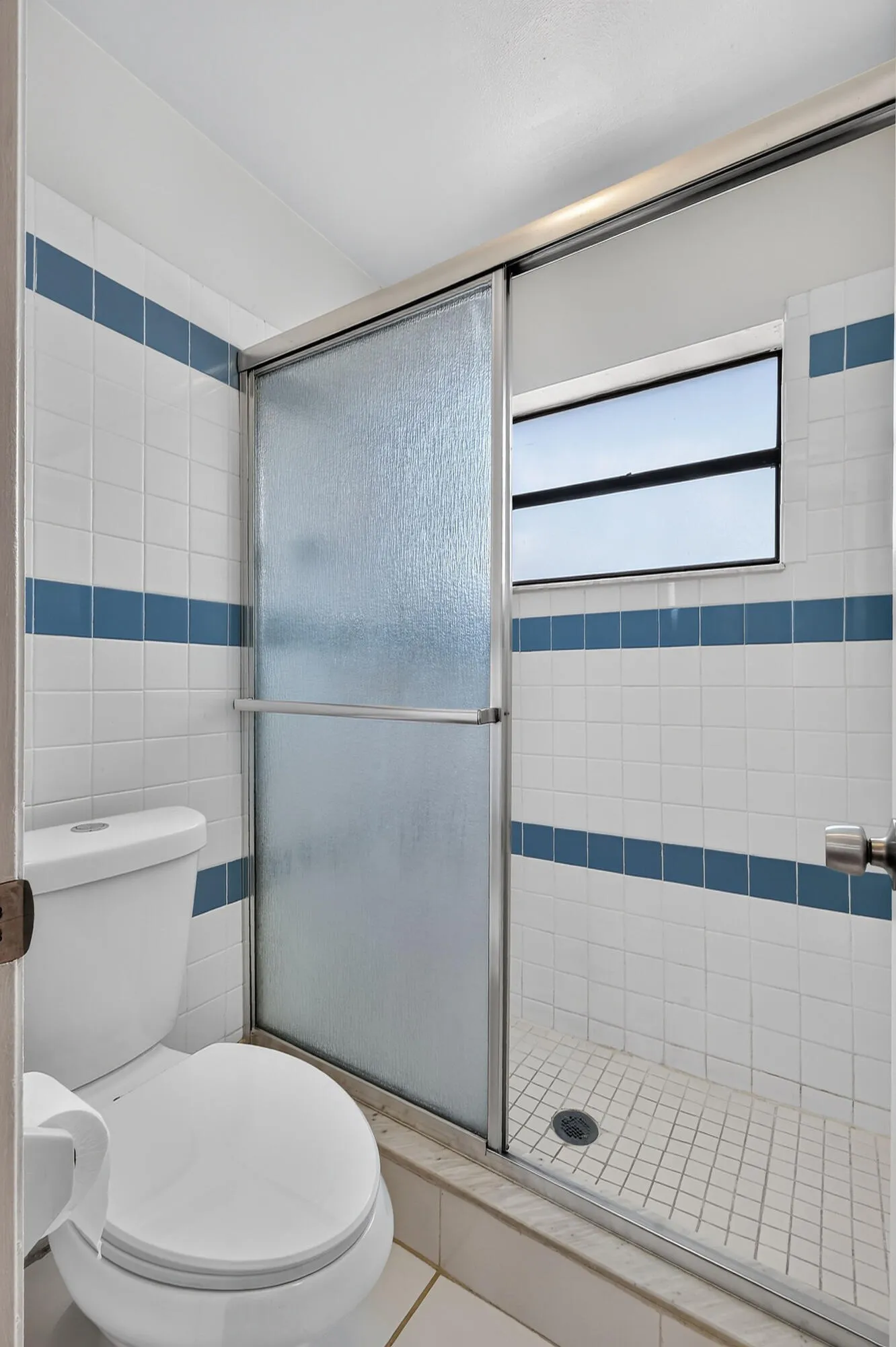 Separate shower area