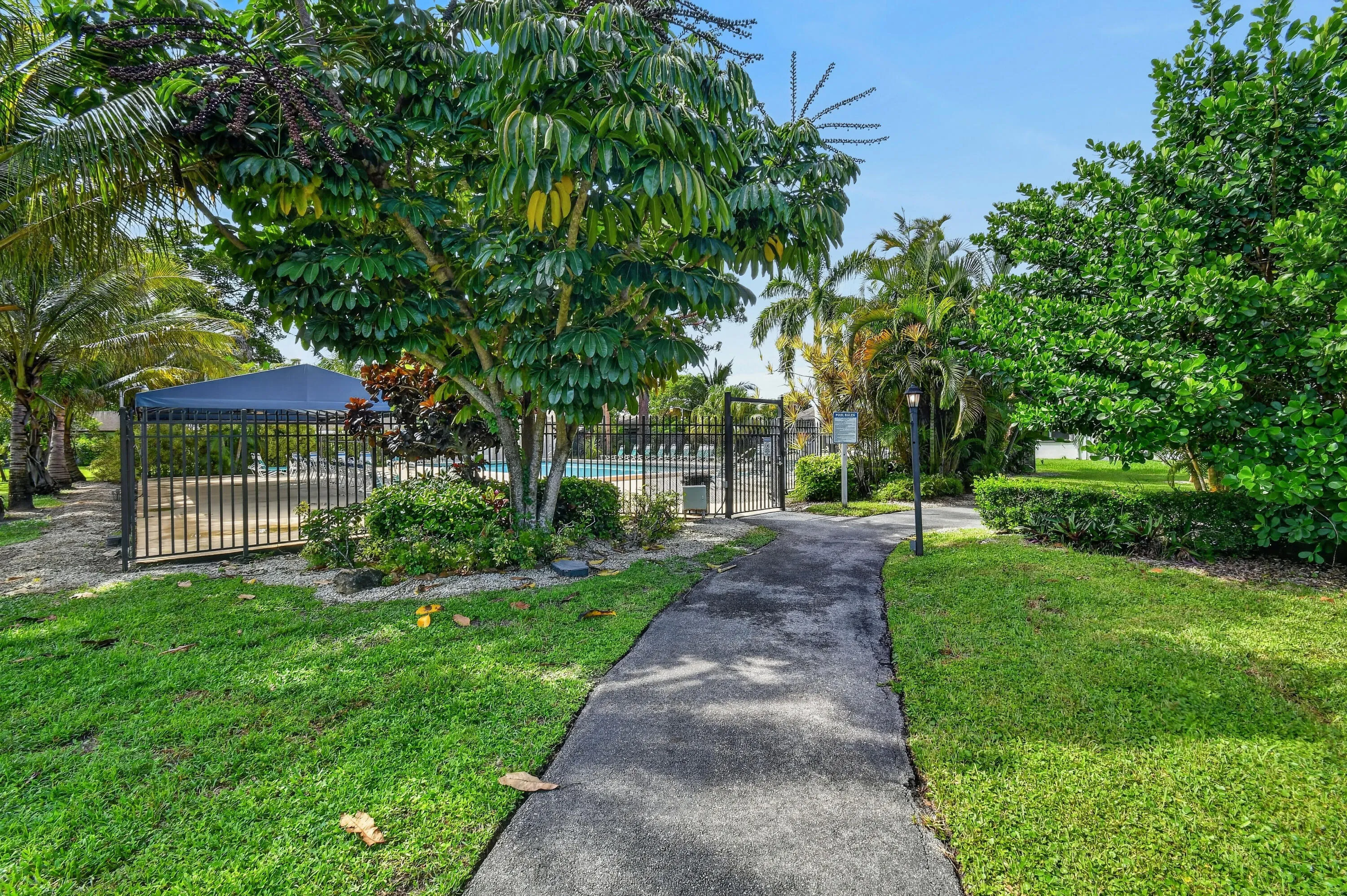 Community Pool entry