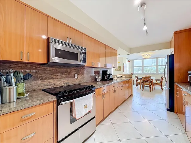 Abundant cabinets, drawers and counter space
