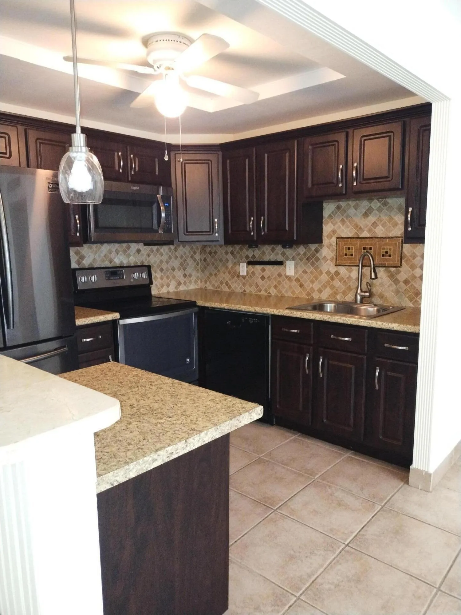 open kitchen