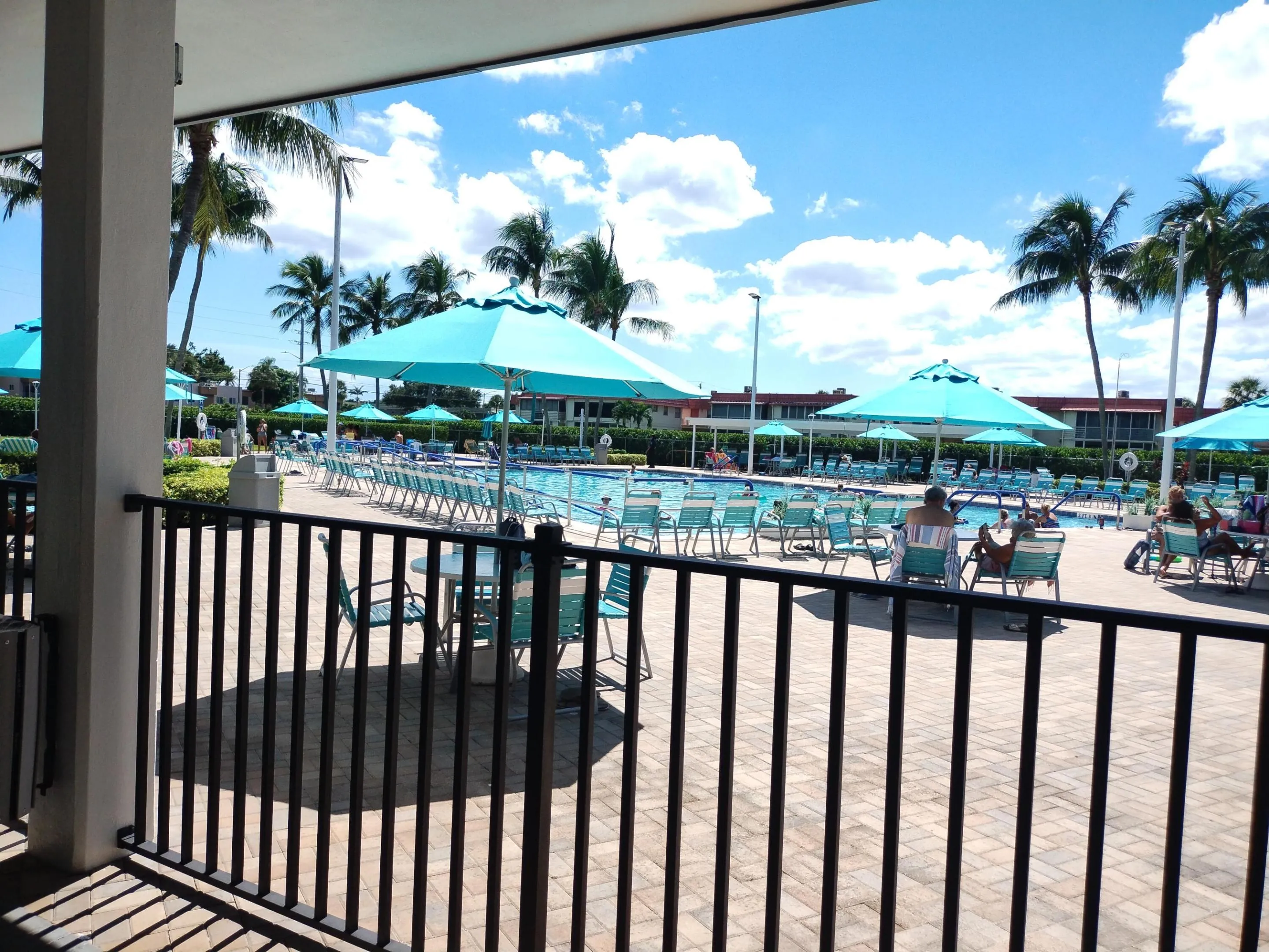 huge pool