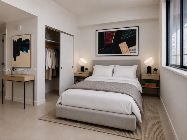 Second Bedroom- Virtually Staged