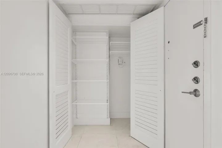 Entrace Storage Closet