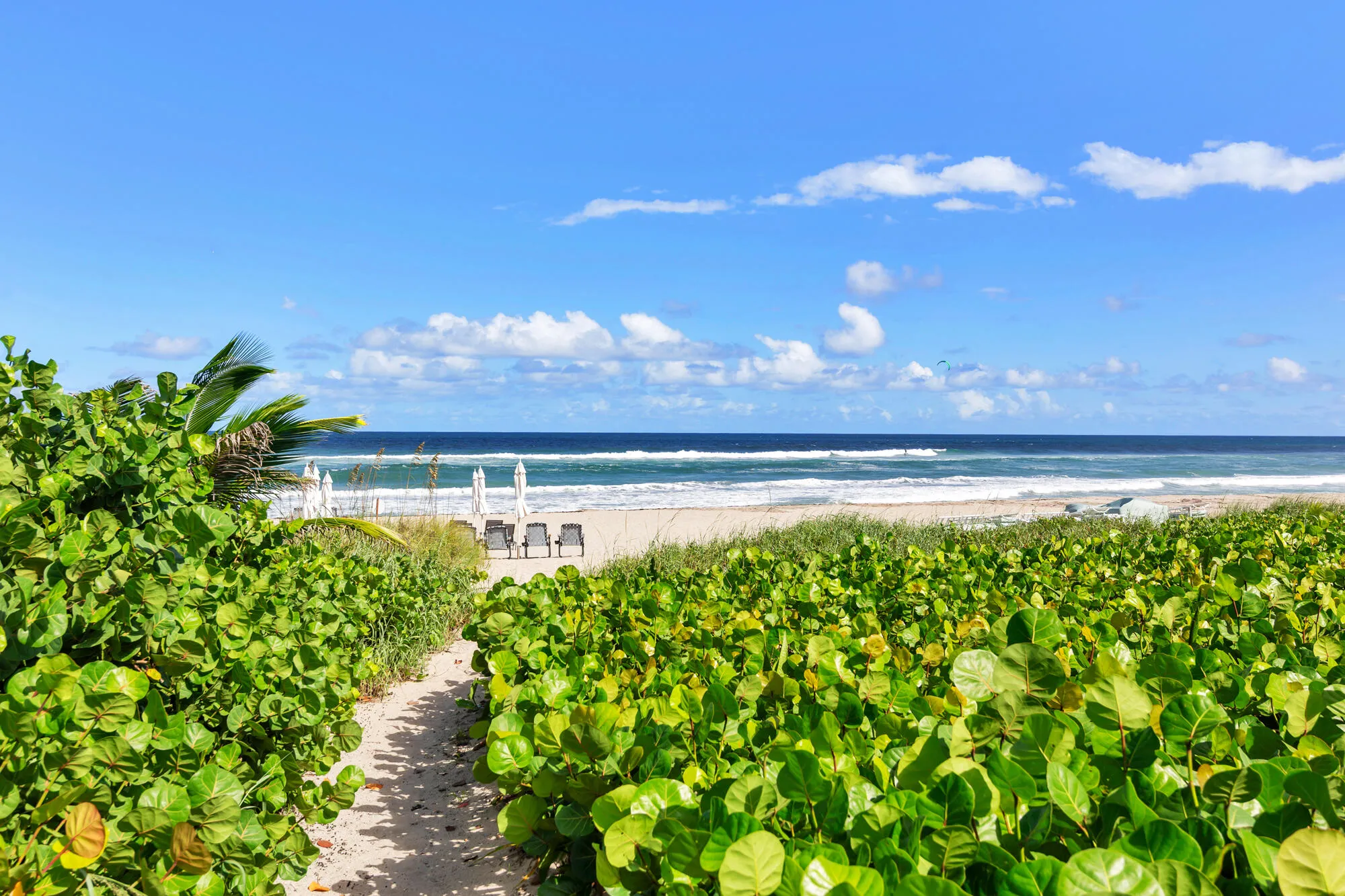 Your own beach entrance