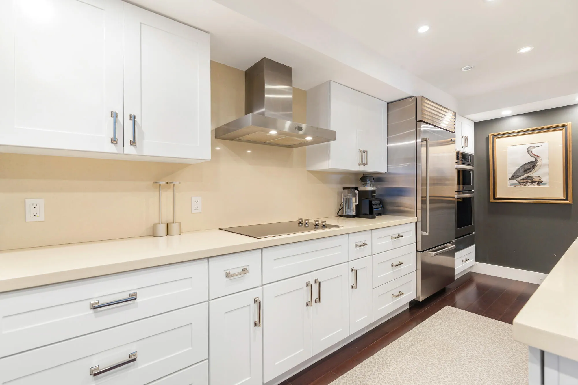 Kitchen with double oven