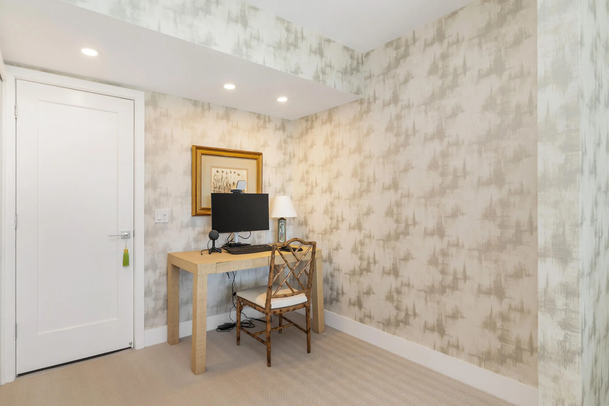 Desk area