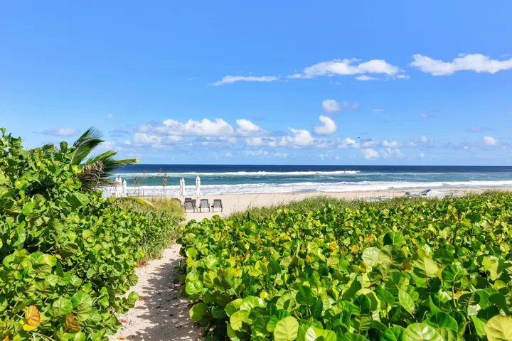 Your own beach entrance