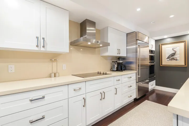 Kitchen with double oven