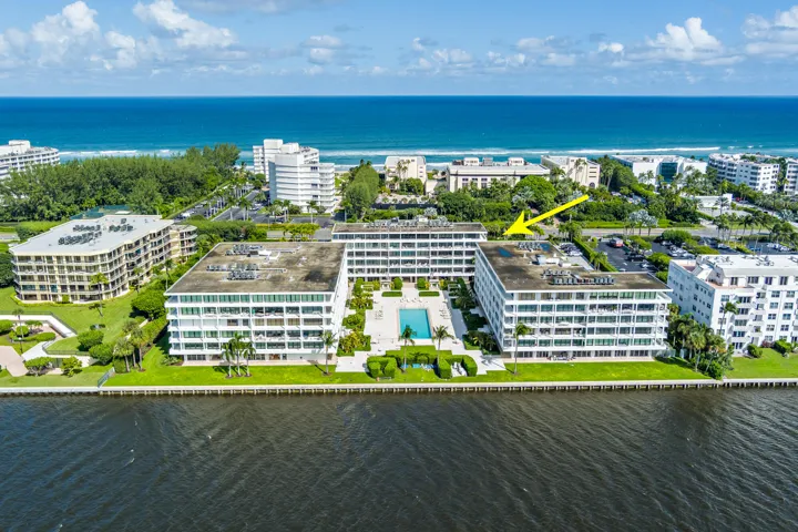 Drone shot to the ocean