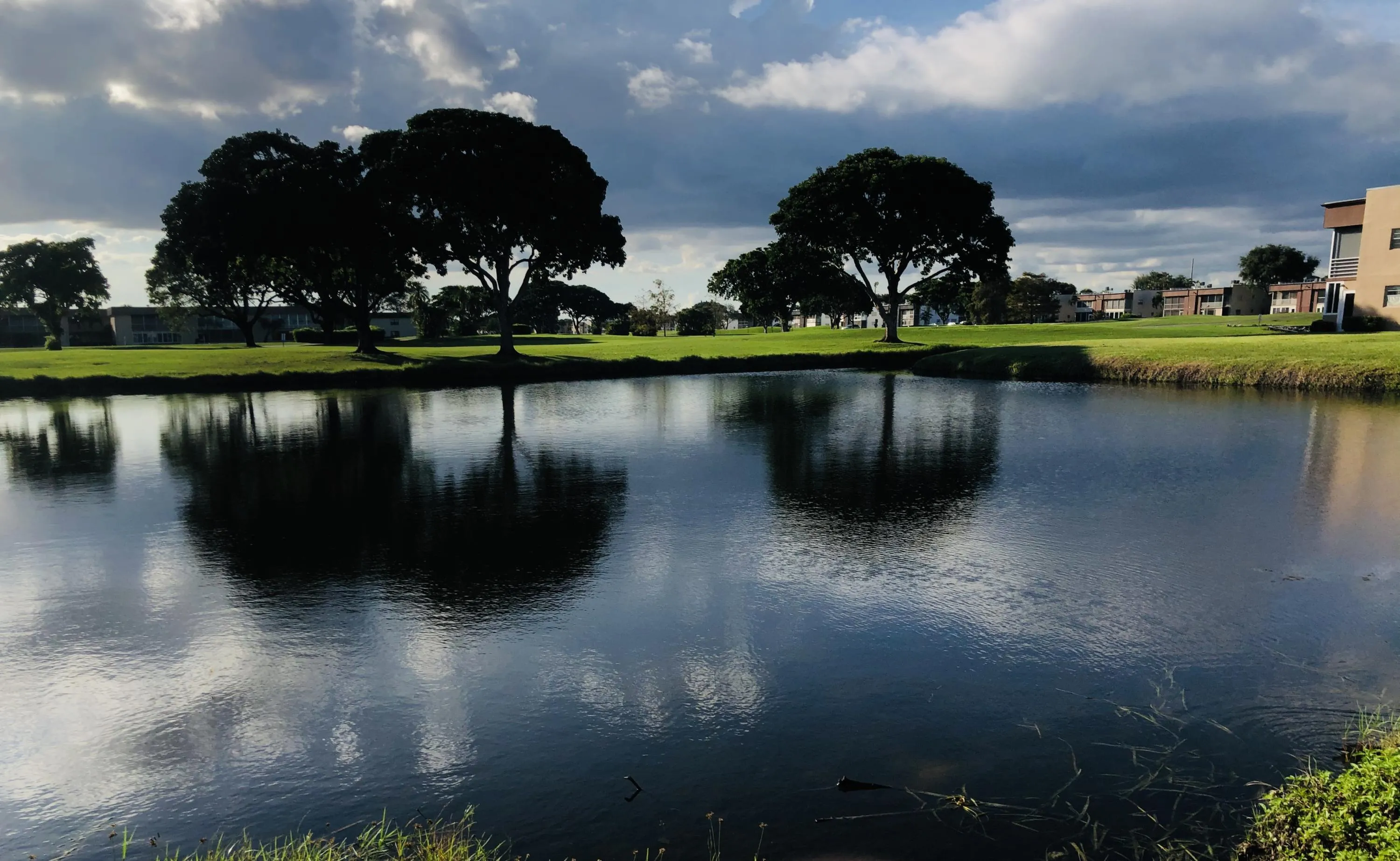 Lake in community