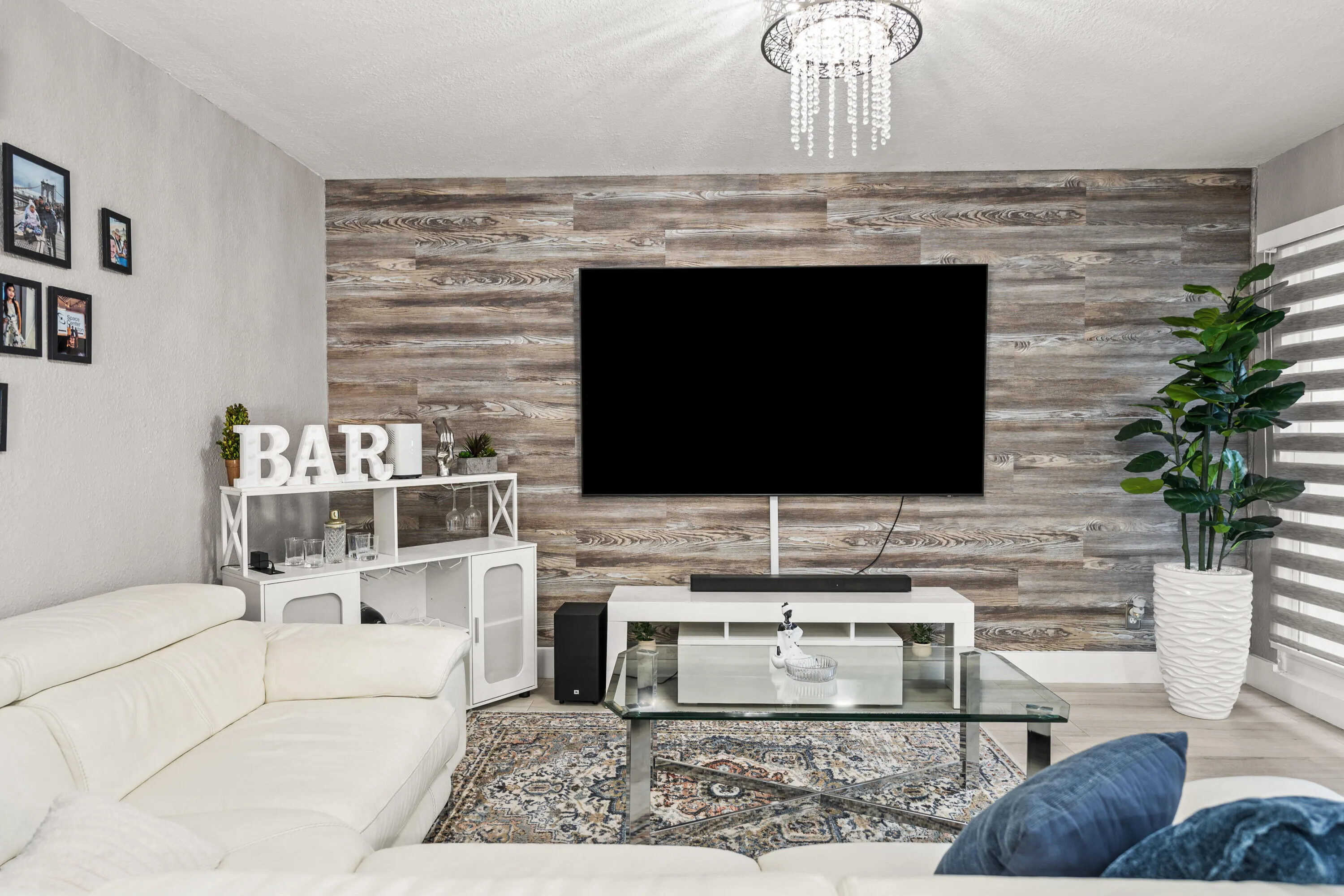 Living Room. Entertainment Area