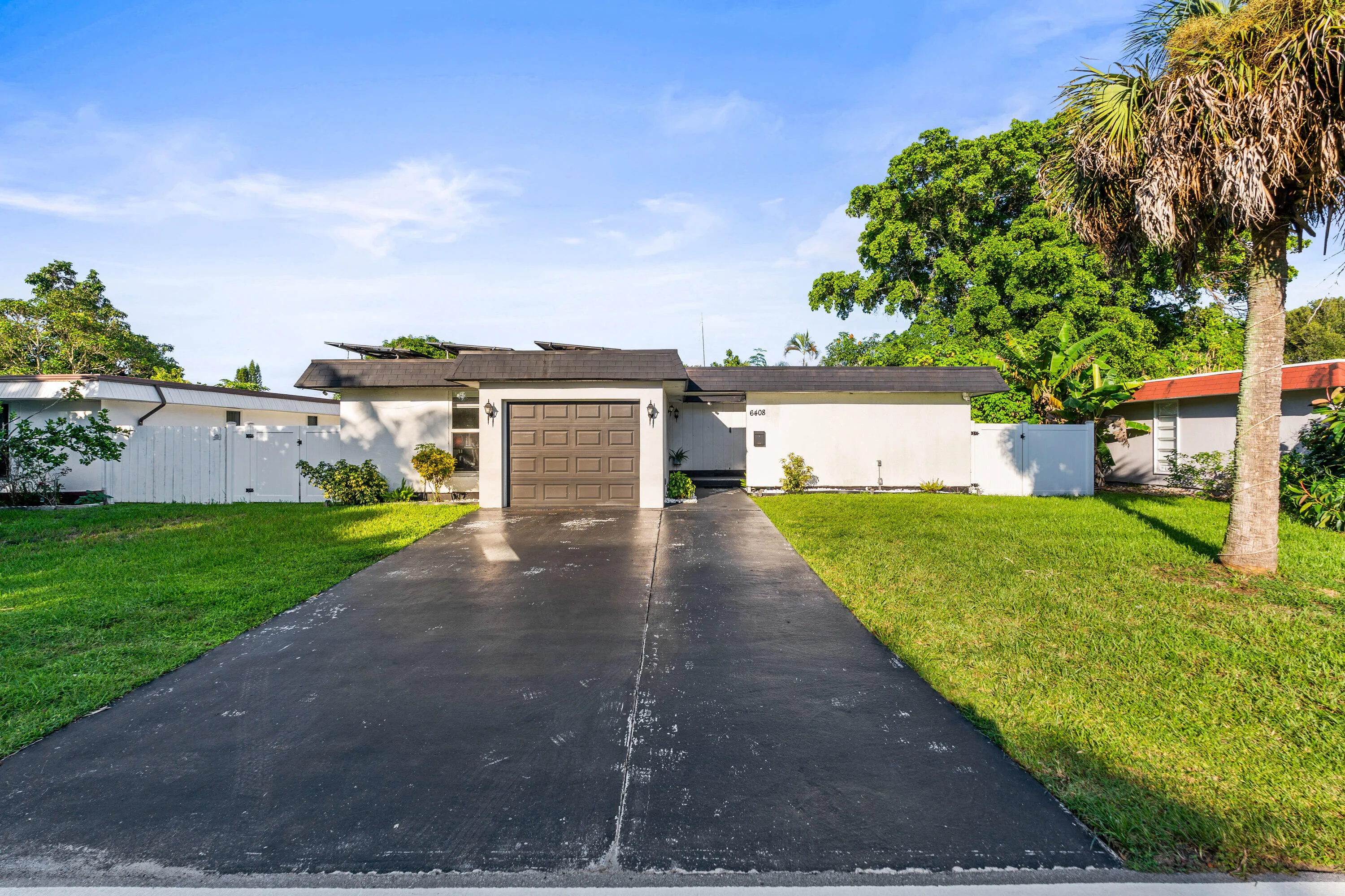 Spacious Driveway and Front Exterior