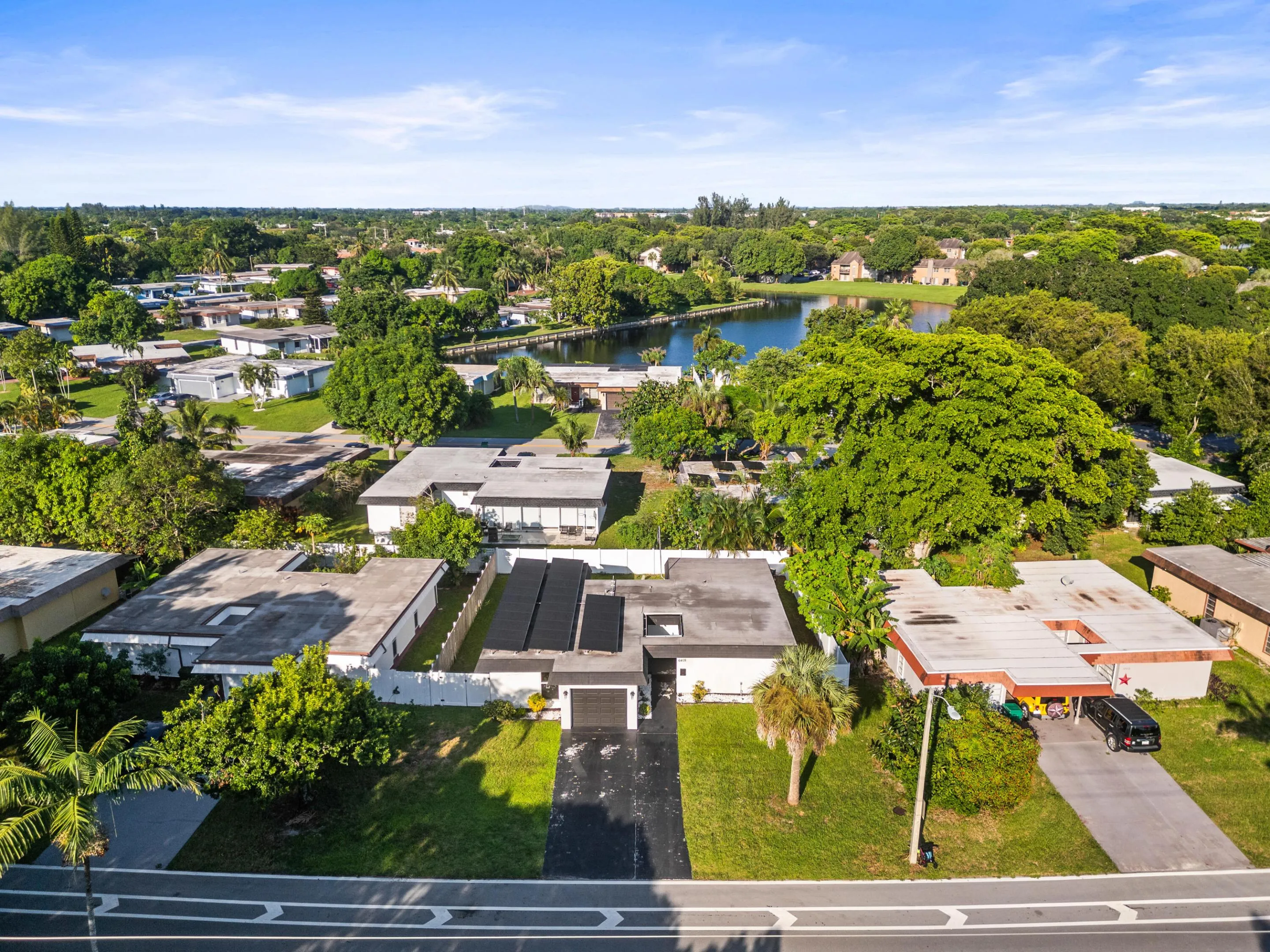 Aerial View. Community