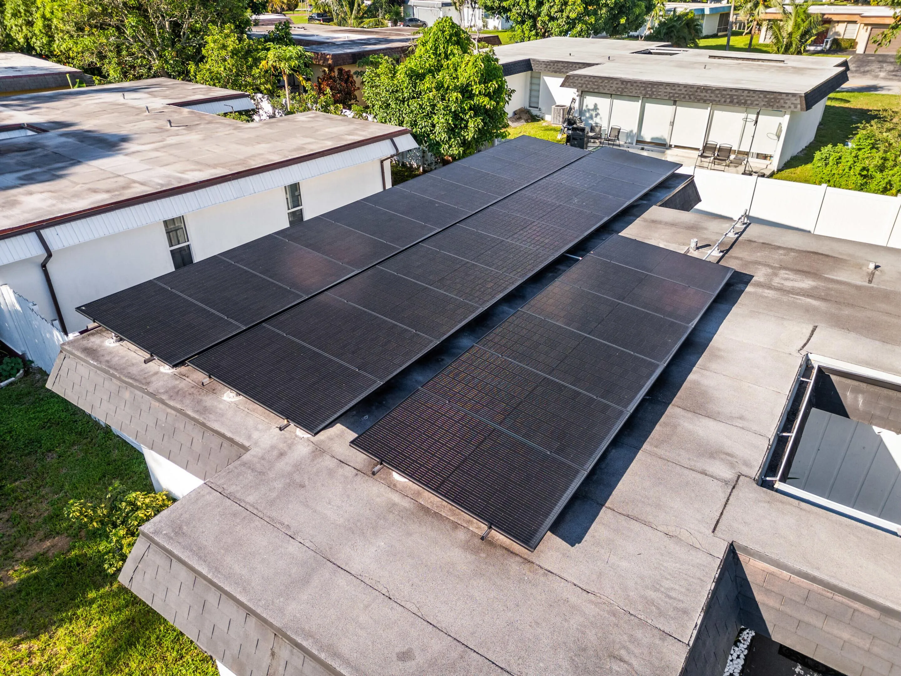 Aerial View, Solar Panela