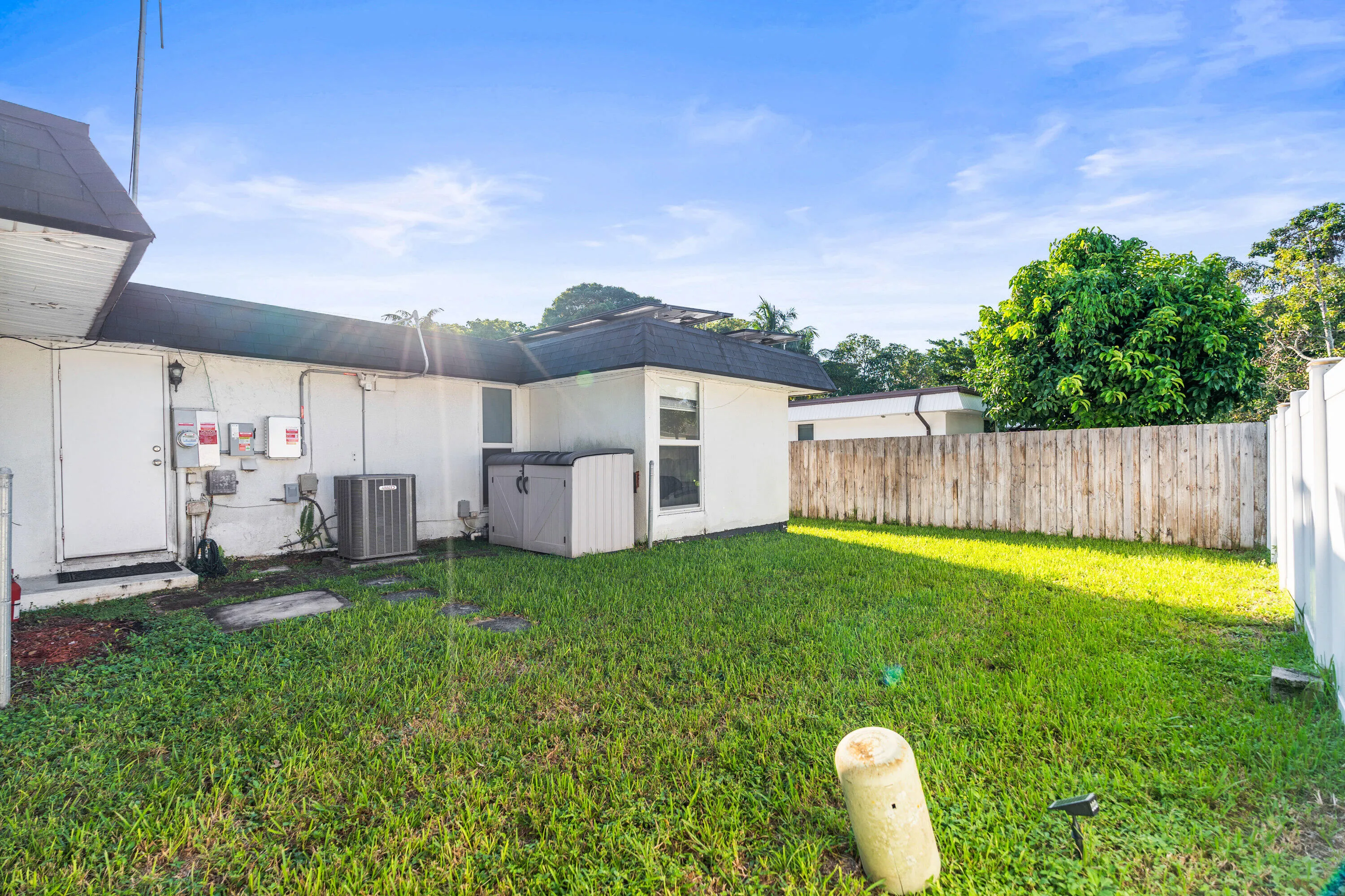 Backyard and Rear Exterior