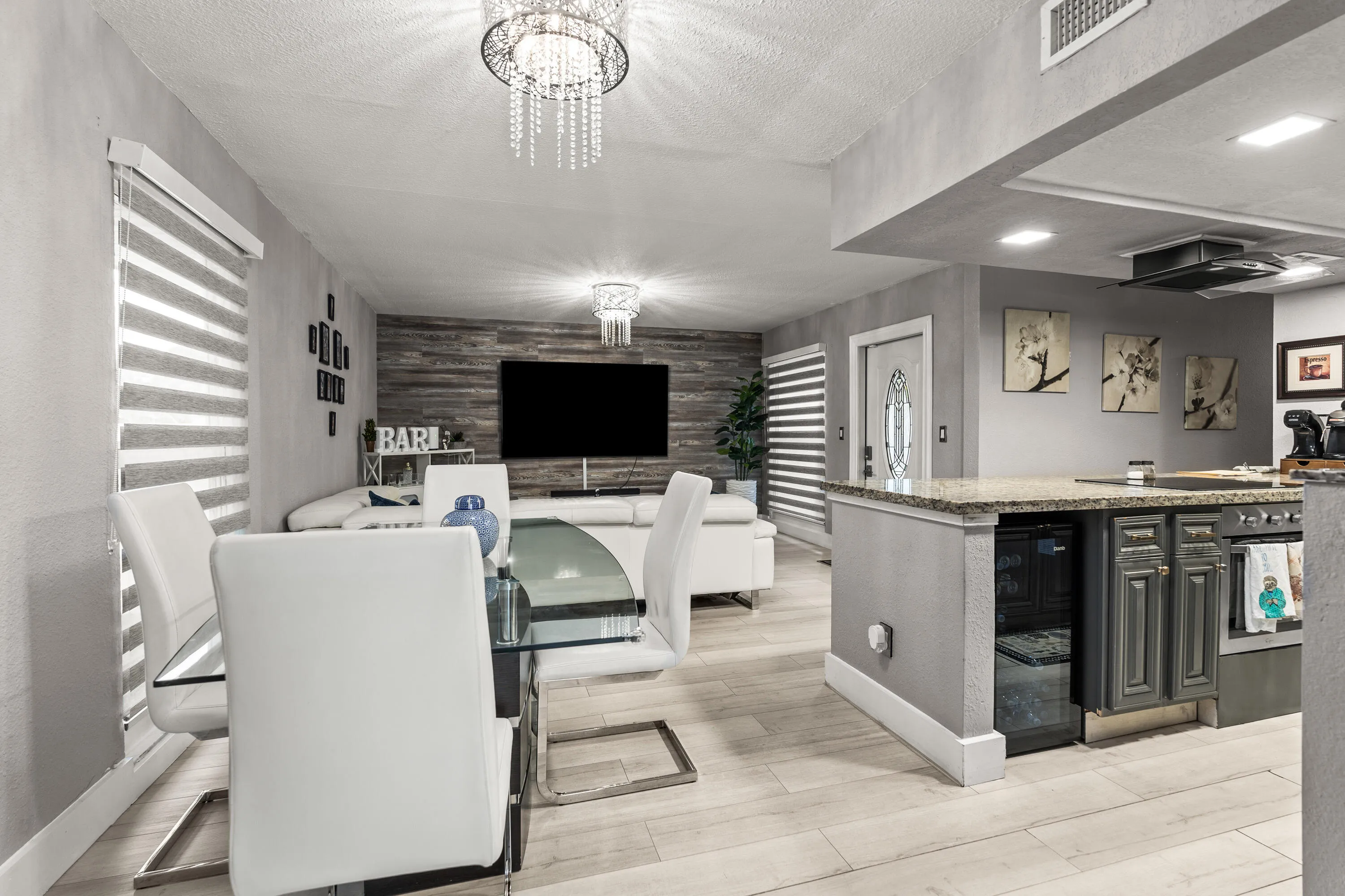 Kitchen and Dining Area