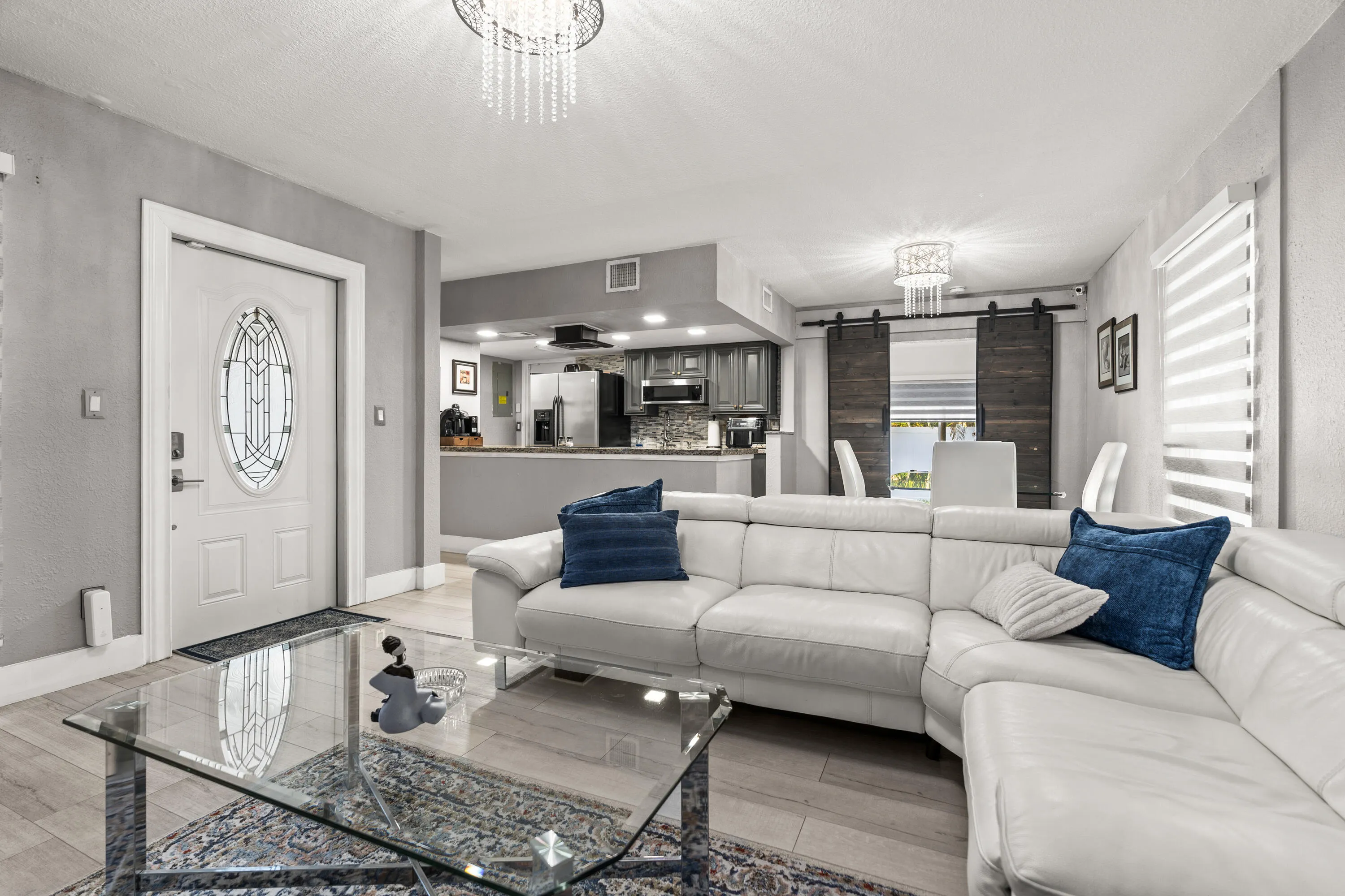 Living Room and Entryway