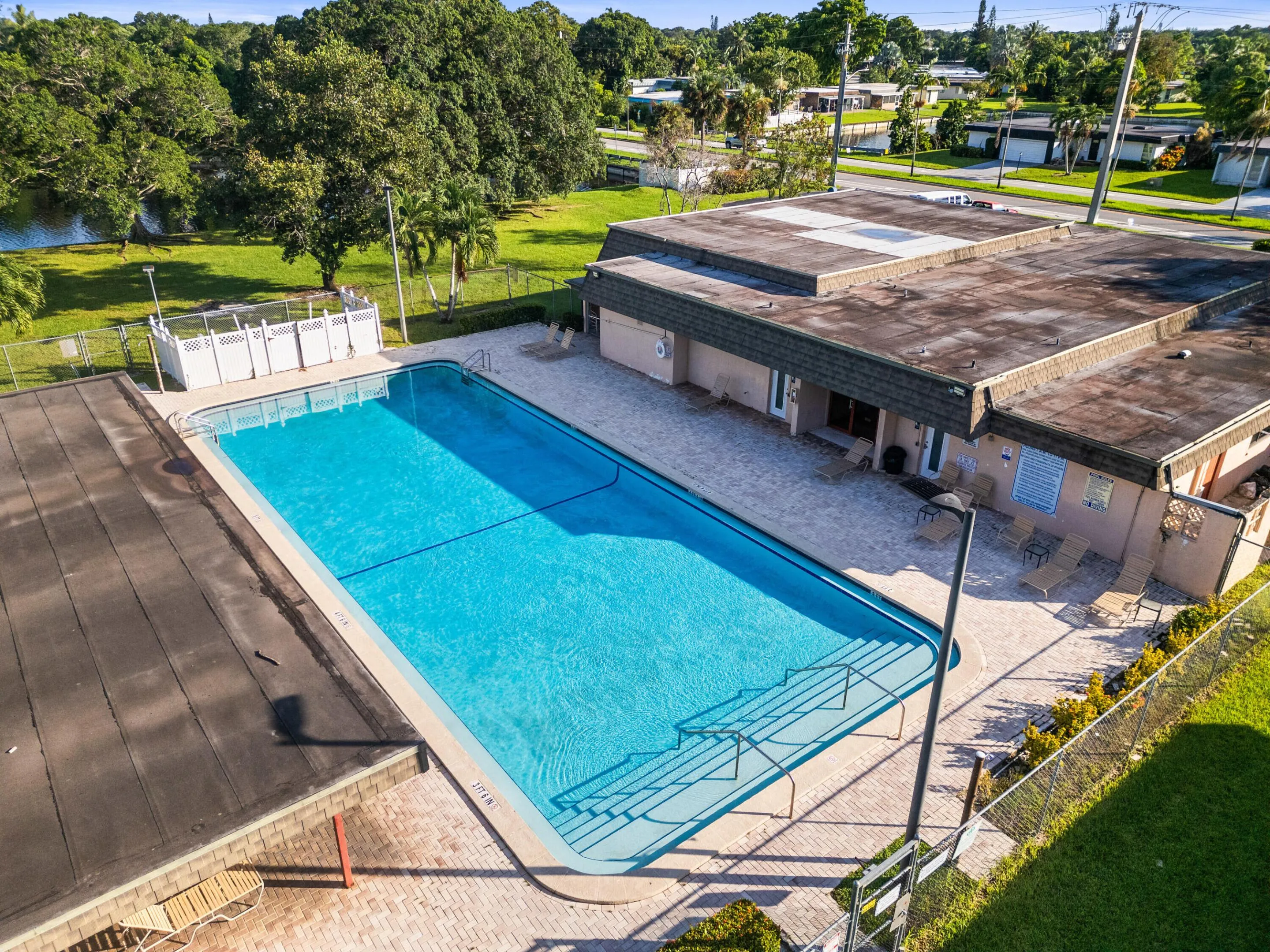 Aerial View. Community Pool