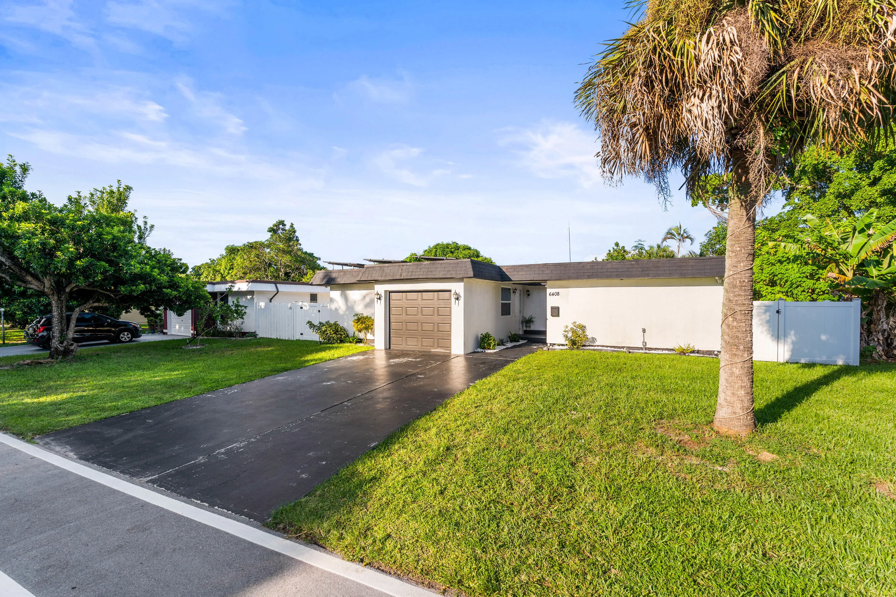 Side Exterior and Driveway