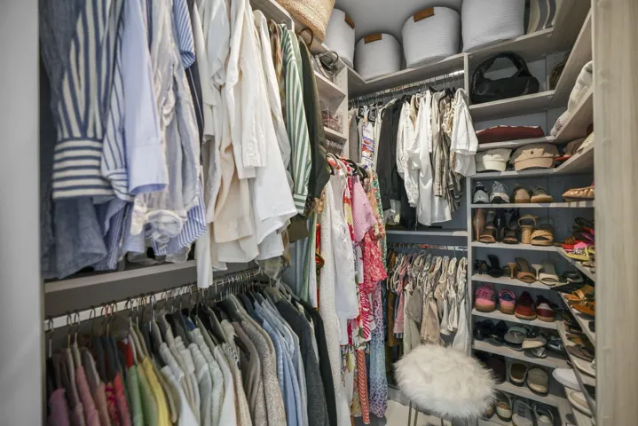 primary custom walk in closet