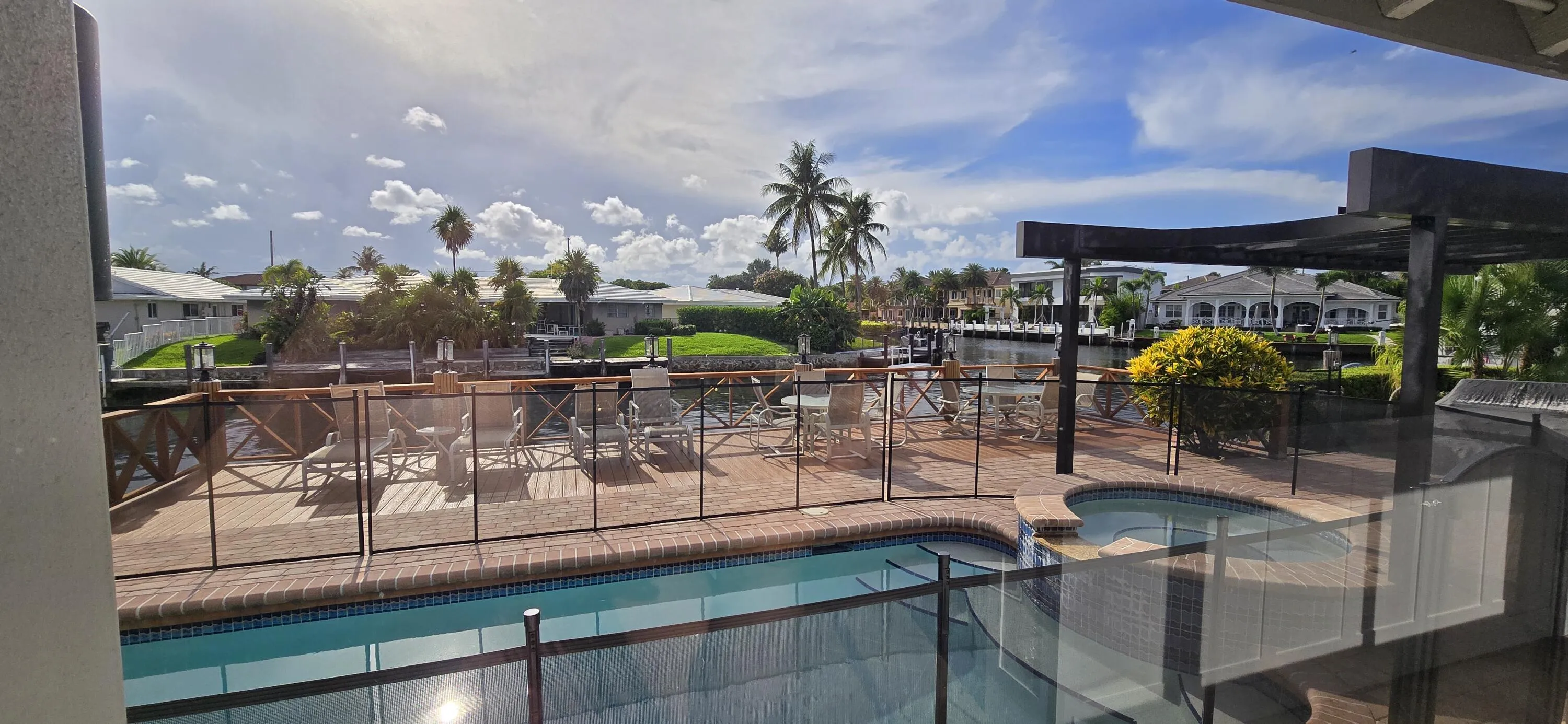 Water & pool views