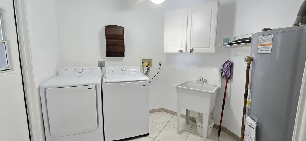 Laundry room inside