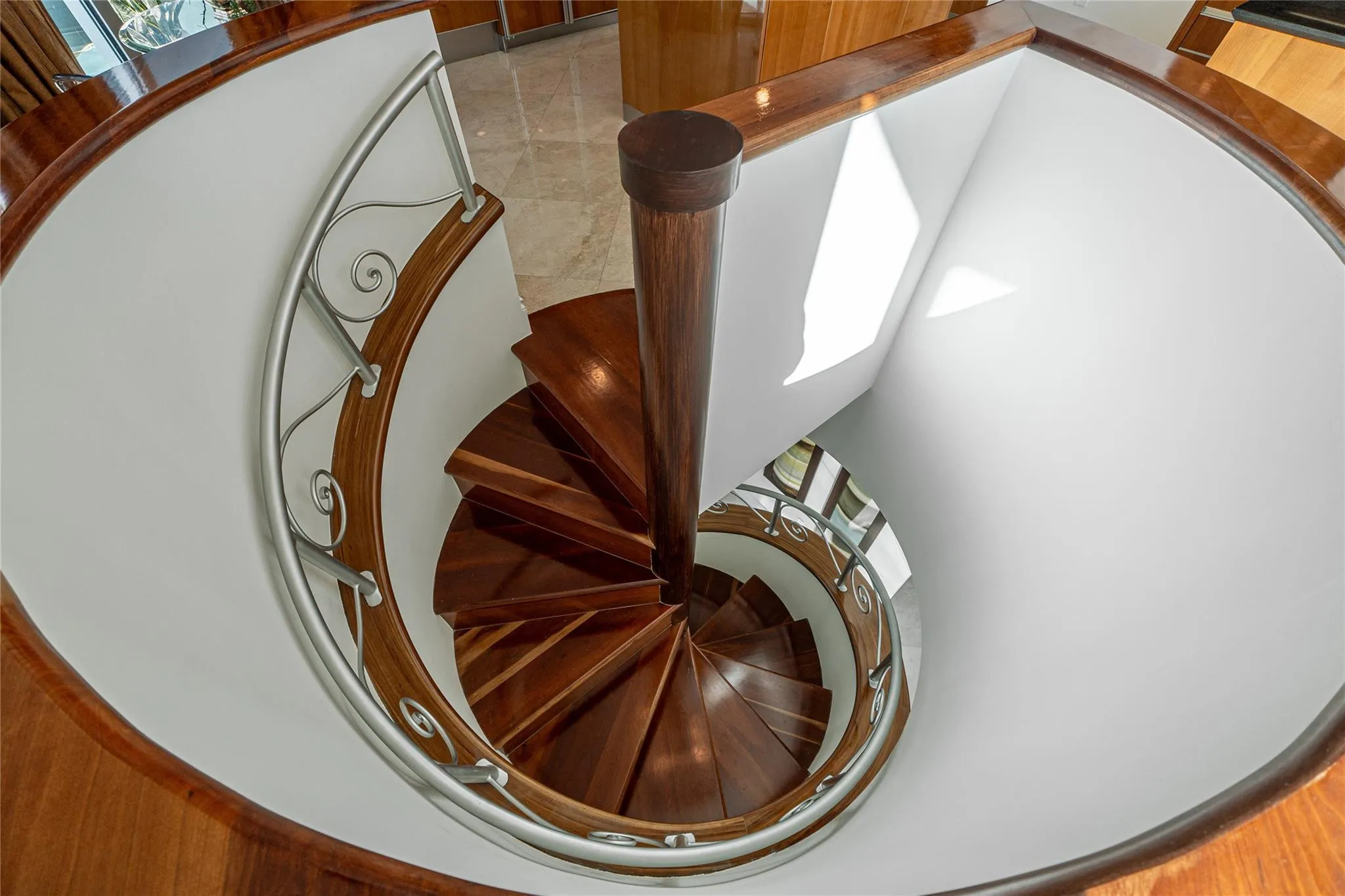 Beautiful spiral Staircase