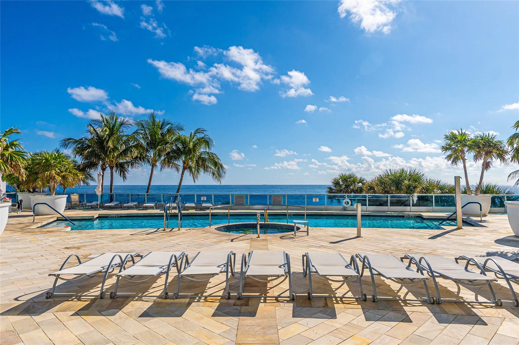 Beach Side Pool Deck
