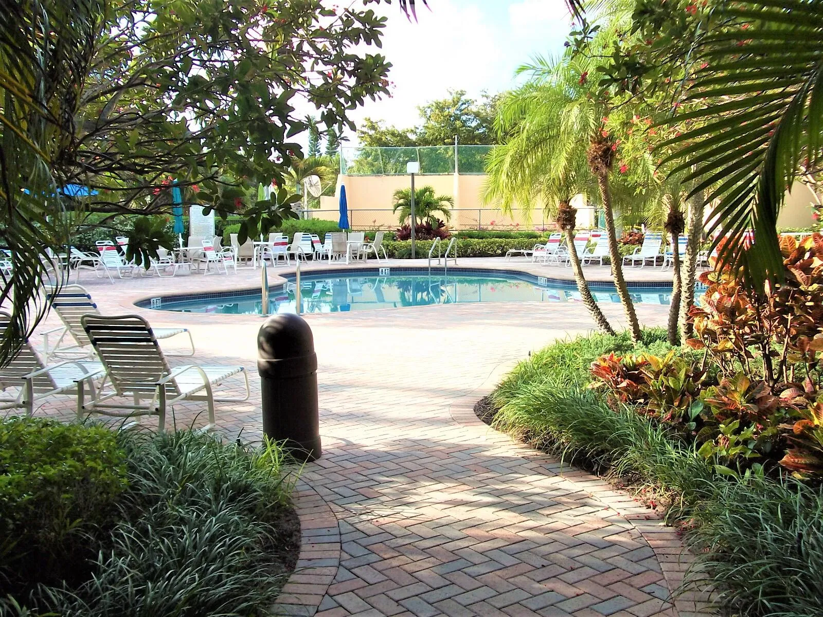 main pool north entrance