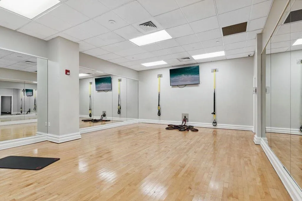 Also an aerobics room