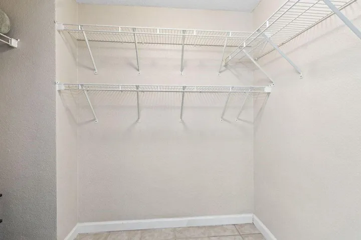 Large walk in closet