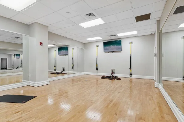 Also an aerobics room