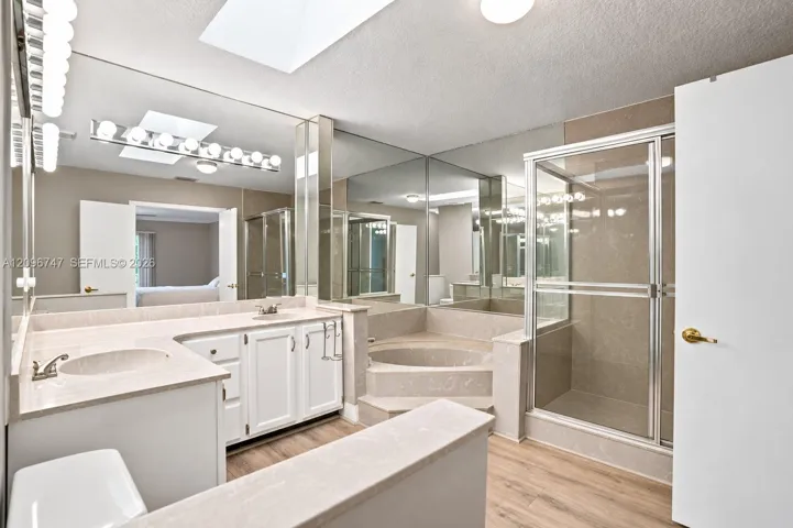 With walk-in closet