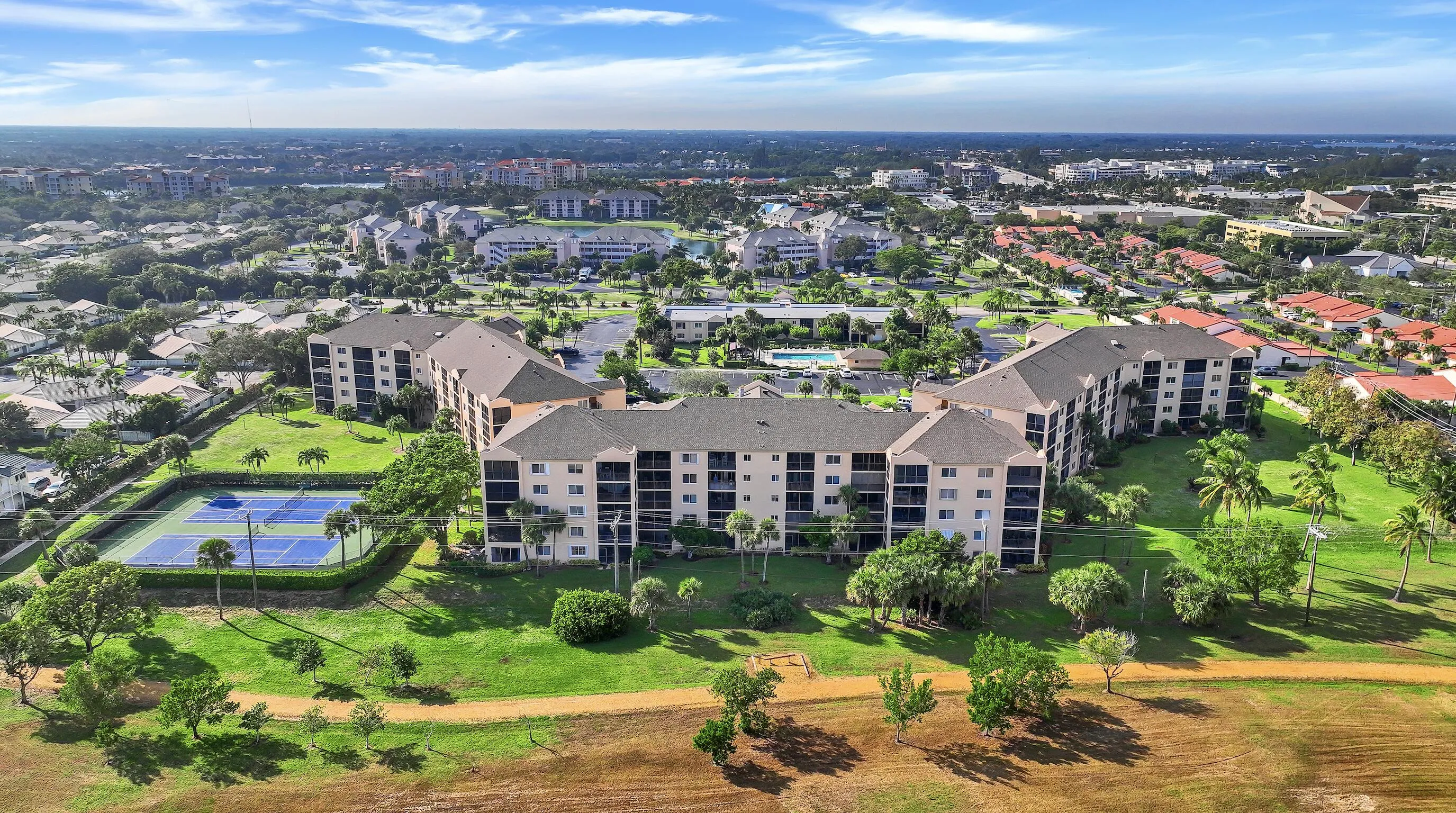 Birds eye view of Jupiter Bay East