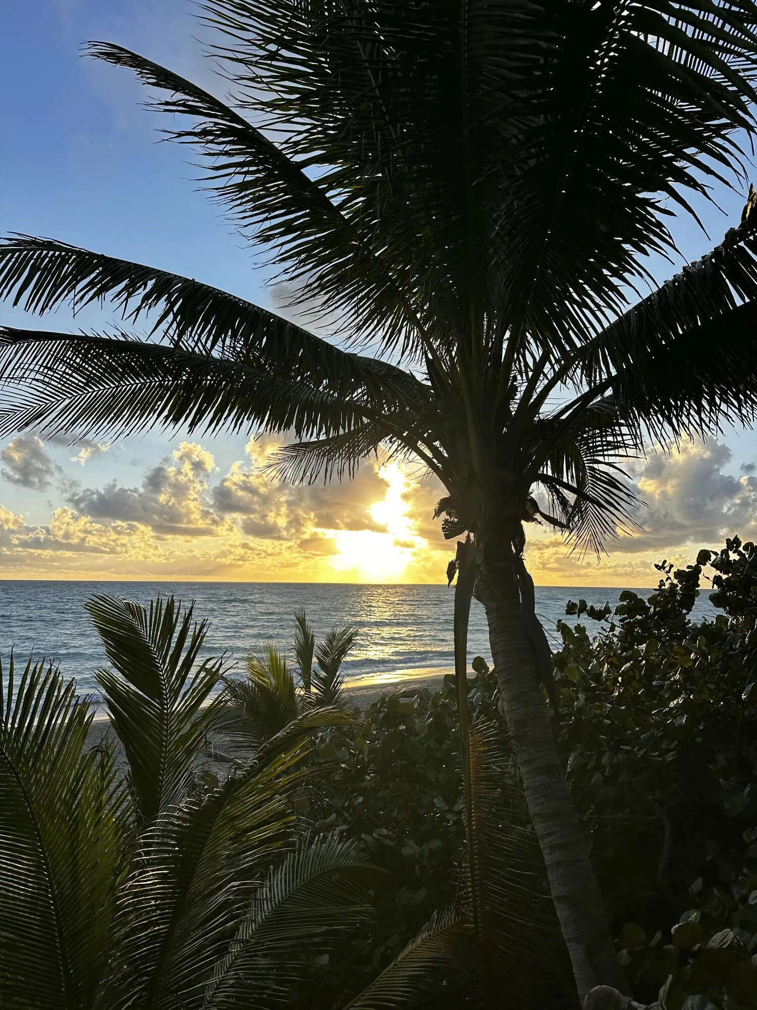 Sunrise from Jupiter Beach at Carlin Park