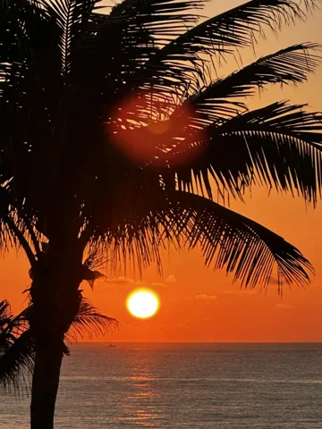 Sunrise from Jupiter Beach at Carlin Park