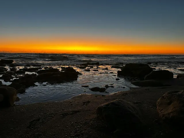 Sunrise from Jupiter Beach at Carlin Park