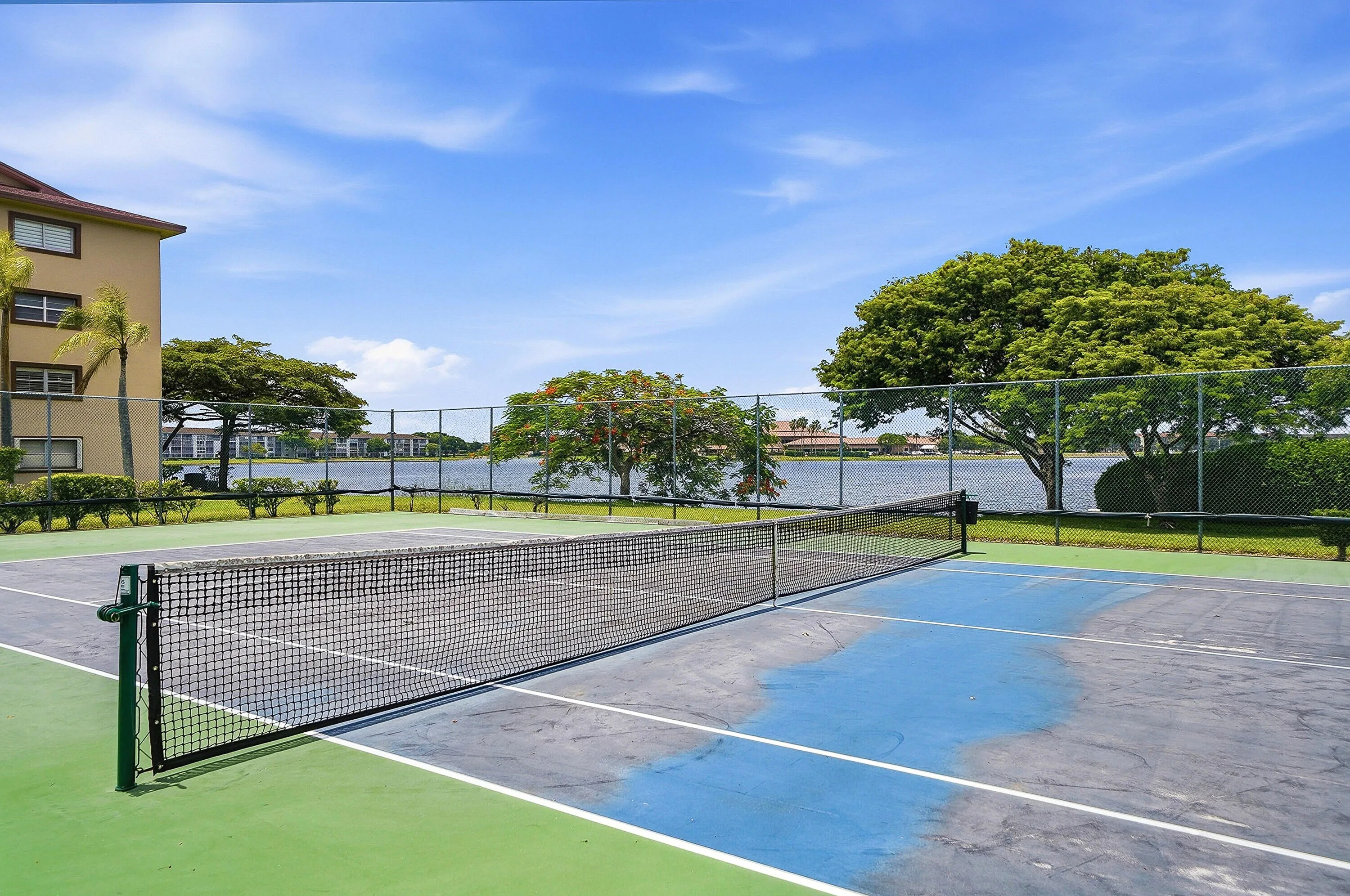 Tennis courts