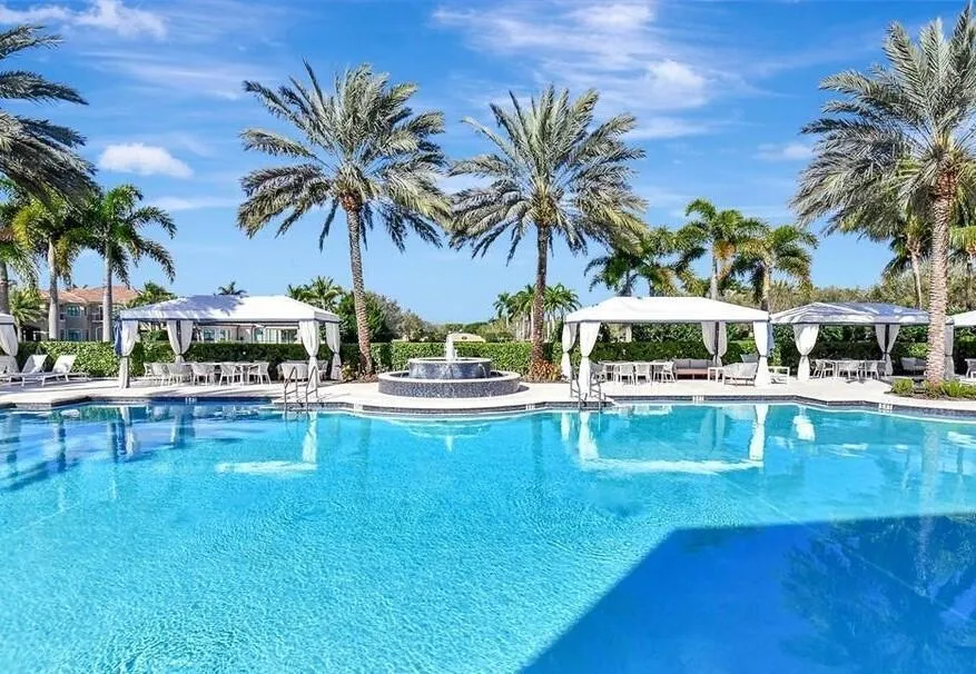 Pool with Cabana