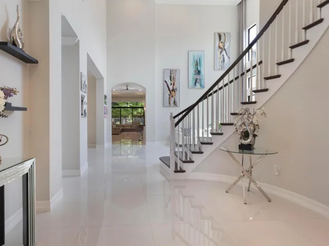 Foyer to Living Family