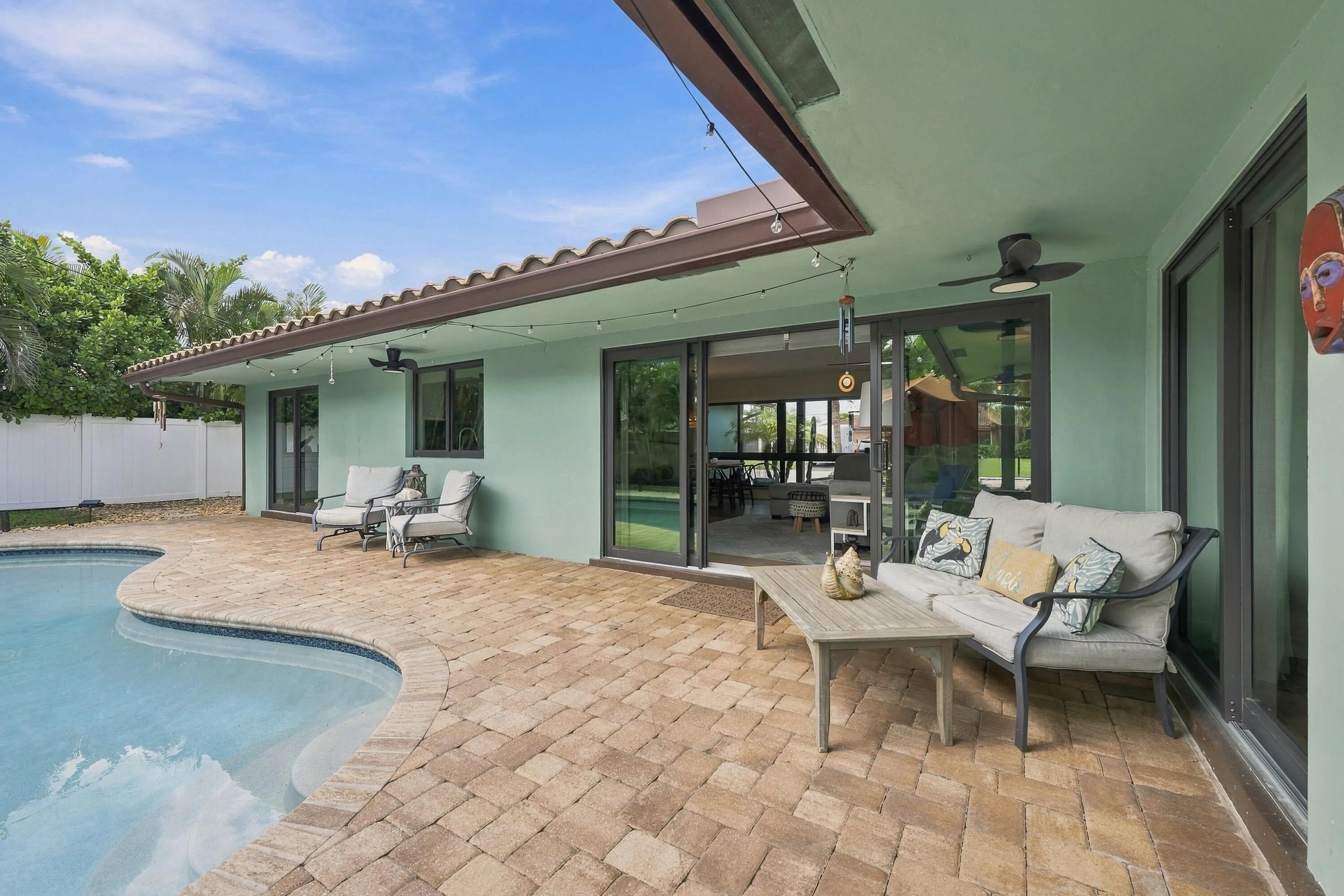 Patio and Pool