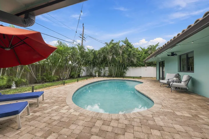 View from cabana bath-primary bed/bath