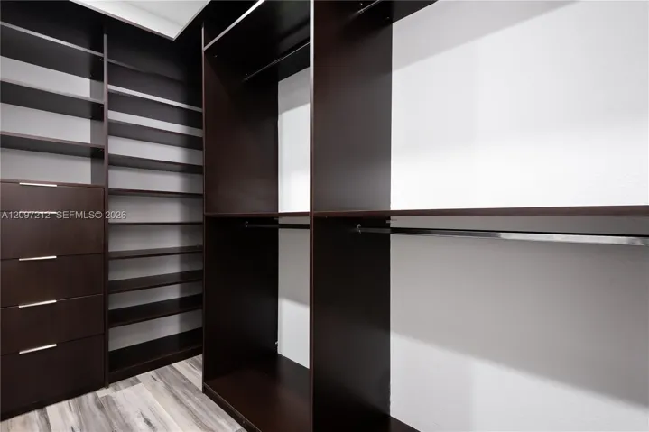 Master Walk-in Closets