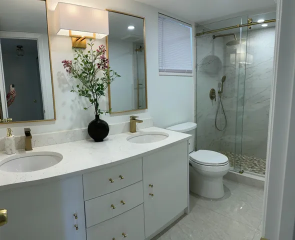 Walk in shower